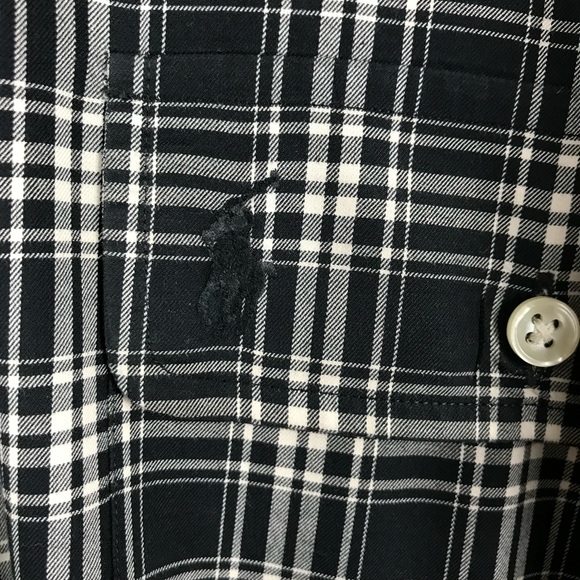 Vintage 1990s Ralph Lauren Polo 4XB Button Long Sleeve Shirt - Picture 4 of 4